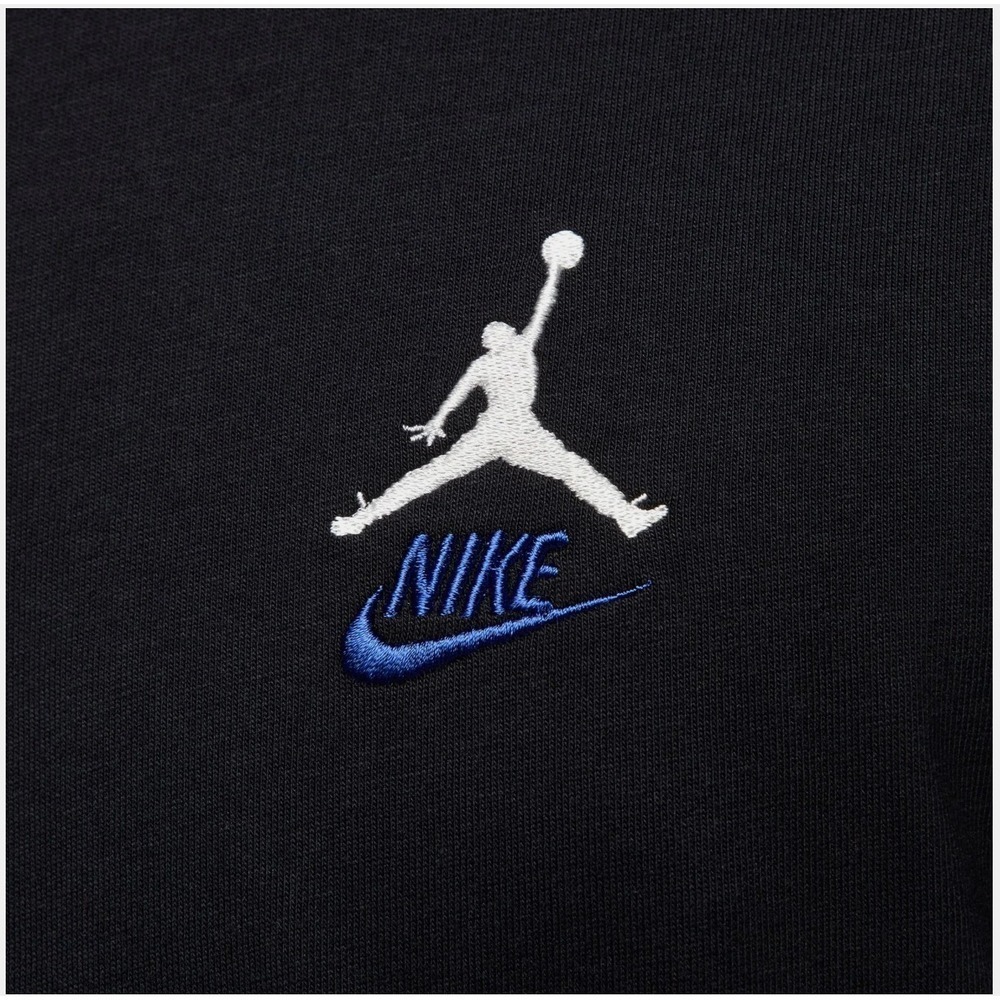 Nike Jordan Rare Air Short Sleeve Mens Lifestyle T-Shirt Black IB7526-010 L - Picture 3 of 6